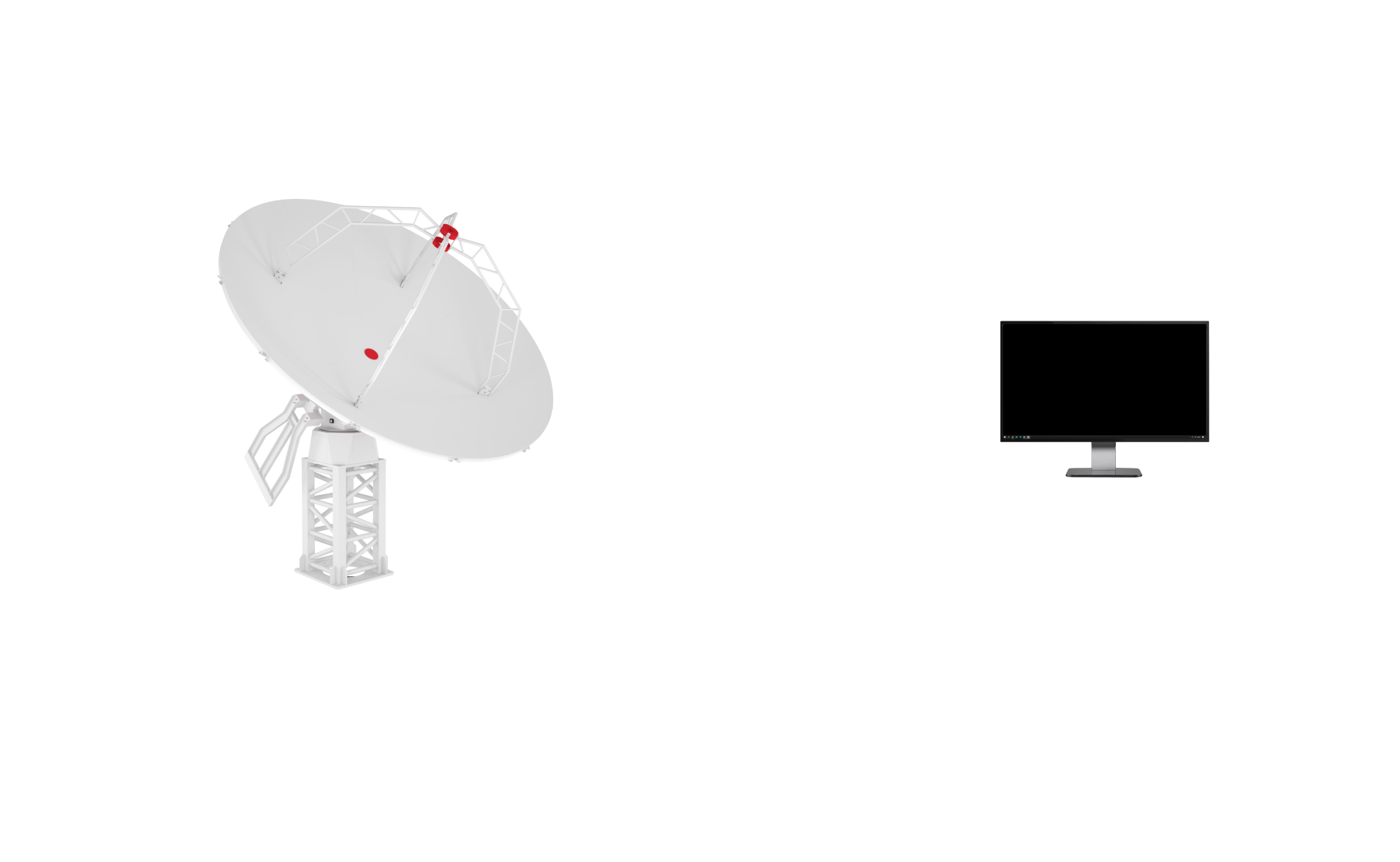 INTREPID-500-12-5-0m-ground-station-antenna-system-for-S-X-band-main-site-preparation